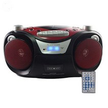 롯데알미늄 CD 포터블 카세트, PINGKY-630U, 블랙