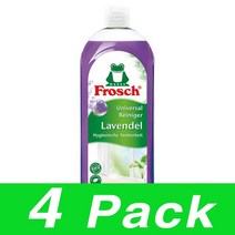 프로쉬 Reiniger 유니버설 클리너 라벤더 다목적 세제 Frosch Lavendel Universal 750Ml 4개