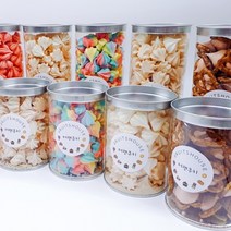 고급 수제 프렌치 소프트 머랭쿠키 프레첼 솜사탕 벚꽃 오레오 인절미 아몬드 마카롱 쿠키 과자 답례품 선물 세트 선물용 대용량, 작은원통, 프레첼머랭쿠키