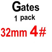 핸드 리머 볼트 치과 게이트 드릴 32mm Endodontic 리머 버 Glidden 파일 재료, 04 32mm gates 4