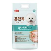 홈앤독 애견사료 전연령 5kg / 강아지 사료, 1개, 1개