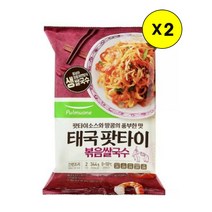 (냉장)[풀무원]태국팟타이 볶음쌀국수2인분x2
