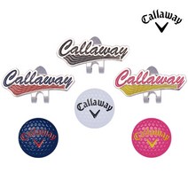 캘러웨이 22 로고 볼마커 골프 볼마커, 네이비