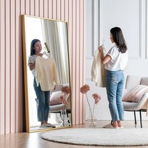 이룸홈 초대형 빅와이드 벽걸이 스탠드 전신거울 1000, 화이트 1000 전신거울