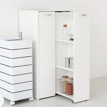 화이트 낮은 책장 슬라이딩 칼락스 빌리 샘 3단 책꽂이 좁은 슬라이드 시스템 이케아 한샘