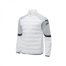 미즈노 HYBRID PADDING PISTE32YE3621 오프화이트 긴팔 티셔츠