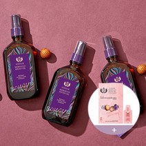 쏘헤어 모로코아르간헤어오일 리파인드 더블케어 에센스 100ml 3병 + 한달패키지 48ml, 리파인드 100ml 3병