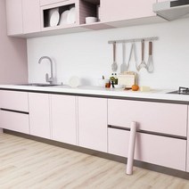 웨인스코팅벽지 캐비닛 스티커 가구 리노베이션 옷장 필름 책상 도어 자체 접착 벽지 주방 오일-방수, 60cmX10m, 11 girl powder