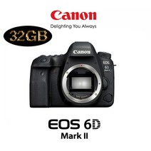 EOS 6D Mark II body+32G메모리 패키지, 64G