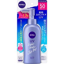 니베아 NIVEA 니베아 UV 워터 젤 펌프 140g SPF50 PA 선스크린 얼굴・몸용