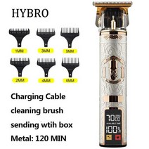 남자 바리깡 미용실 프로 T9 USB 전기 헤어 커팅 전문 수염 트리머 기계 충전식 새로운 클리퍼 남자 면도기, 15 16