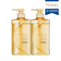 츠바키 프리미엄 볼륨 앤 리페어 샴푸 490ml 2개, 단품