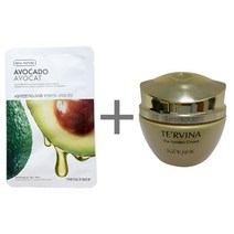 더페이스샵 갈아만든 마스크시트 아보카도 (이자녹스 테르비나 더 골든 크림 20ml 증정)