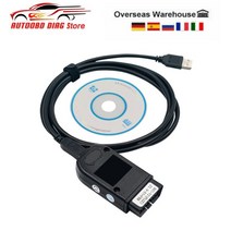 VAG COM 스캐너용 HEX V2 V22.10 HEX-V2 USB 인터페이스 무제한 V ATMEGA162 VAGCOM 자동차 진단 케이블, 05 러시아어