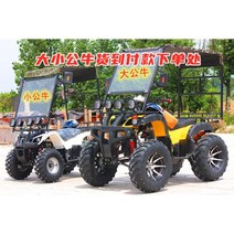 4륜바이크 사륜 4륜 오토바이 큰 황소 ATV 오프로드 산 정글 구동 가솔린 성인 전 지형 자동 연료, 大公牛套餐