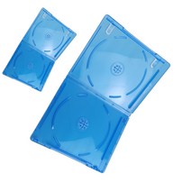 CD케이스 상자 앨범 케이스 슬림 투명 유럽미국 공시디 종이케이스 소량 고급, 블루더블