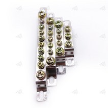 분전함 접지 단자대 나사 부스바 어스 분전반 접지바, 5홀, 1개