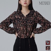 미쏘 프릴 포인트 블라우스 MIWBL9T14A