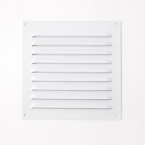 철물대장 백색 AL환기창 환기구 150x150(대), 1개