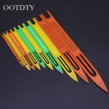 10 pcs 낚시 그물 바늘 수리 그물 라인 플라스틱 셔틀 수선 낚시 용품 낚시 장비 낚시 액세서리, 1개, 단일