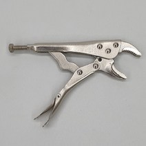 그립 바이스 플라이어 쁘라이어 뿌라이어 중형 7인치 뿌라야 쁘라야 만능 락킹 플라이 그립형 수전 다목적 다용도 수공구 집게 공구 철판 용접 고정 클램프, 1개