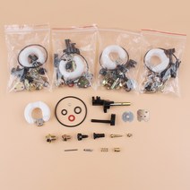 제초기 충전식 예초기 혼다 GX120 GX 168 F 5.5HP 가스 엔진/모터 발전기용 5 개/몫 기화기 수리 키트, 한개옵션0