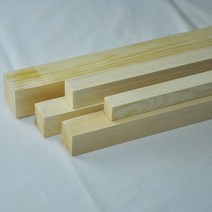 각목규격 다양한 두께 DIY 긴 나무 소나무 막대기, 1000x25x25mm