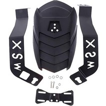 오토바이 머드가드 번호판 브래킷이 있는 yaootely grom msx 125 sf 리어 휠 펜더 스플래시 가드 커버 타이어 허거-블랙