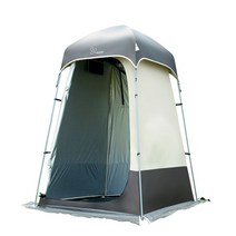 캠핑장 야영장 차박 간이 샤워 텐트 부스 탈의실, 표준모델 (그레이) + 20L 워터백
