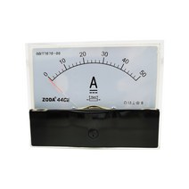 계량기 검침기 스마트 계량기 44C2-A 20A 30A 50A 100A/75mV DC 아날로그 미터 패널 앰프 전류 포인터 게이, 03 DC30A(75mV)
