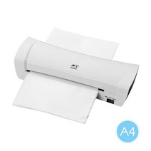 OSMILE SL200 A4 라미네이터 사진 차갑고 뜨거운 문서, White US Plug