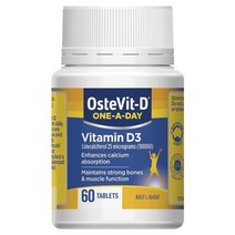 NZ 직구 OsteVit-D one a day Vitamin D3 고급 프로덕트 60TAB 1pack, 수량, 상세참조