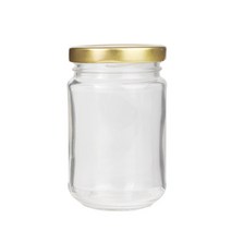 가인글로벌 일자 유리병 + 골드캡, 200ml, 40개