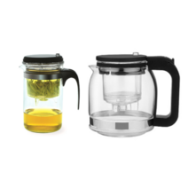 녹차 홍차 유리 티팟 티포트 티메이커 차우리기 500 880ml, 유리 티포트 500ml