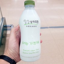 매일 상하목장 유기농 저지방 우유 750ml x 2개, 종이박스포장