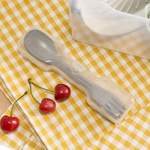 [이지앤프리] 무드온 멀티 포카락 5p 세트 휴대용 포크수저케이스, 상세 설명 참조
