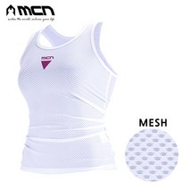 MCN K매쉬 여성 민소매이너웨어 파이프 자전거