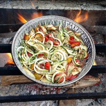 끓여먹는 일회용 라면 냄비 알루미늄 용기 그릇 도시락 라면그릇 나들이 캠핑, 직화(일반) 정사각2호 3P