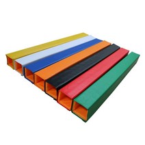 농구 기둥 보호대 농구용품 스폰지 학교용품 농구대, 측면 길이 18x18 cm 삼면 스펀지