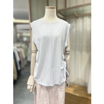 [시에로] 민소매 셔링 티셔츠 SI3TSF611(1937870)
