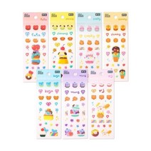 BT21 젤리 스위티 스티커 방탄굿즈 팬시 제작, 알제이