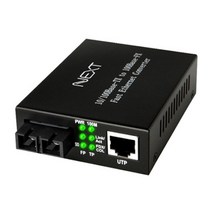 넥스트 SC 싱글모드 광컨버터 최대 20Km전송 100Mbps, 선택없음
