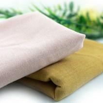 [동대문원단]콩이 SS 면소재 의류원단 소프트한 터치감, 머스타드