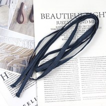 빈티지 데님 허리벨트 포인트 펀칭 스커트 겉옷 스트랩 레트로 심플 청 연청