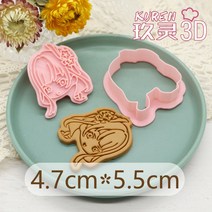 원신 종려 클레 쇼군 소 호두 감우 쿠키틀 모양틀 쿠키 커터 몰드 디저트 카페 창업 홈베이킹 세트 스탬프 베이킹 도구 찍기틀, I