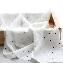 무형광 꼰사 인견 꼬마별 원단폭 110cm