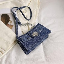 패션 캐주얼 데님 캔버스 메신저 백 트렌디 세련된 가방 토트 크로스 선물 기념일 데이트 하객룩