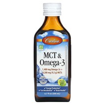칼슨 MCT 오메가-3 레몬 라임 200ml, 6병