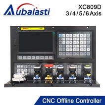 FANUC-G-코드 오프라인 밀링 보링 태핑 드릴링 피딩 XC809D 3-6 축 USB CNC 제어 시스템 컨트롤러 24V 지원, 6 Axis, 04 6 Axis