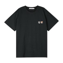 메종키츠네 반팔 더블폭스헤드 BU00103KJ0008 AN 국내배송